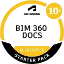 Autodesk Accredited: BIM 360 Docs badge